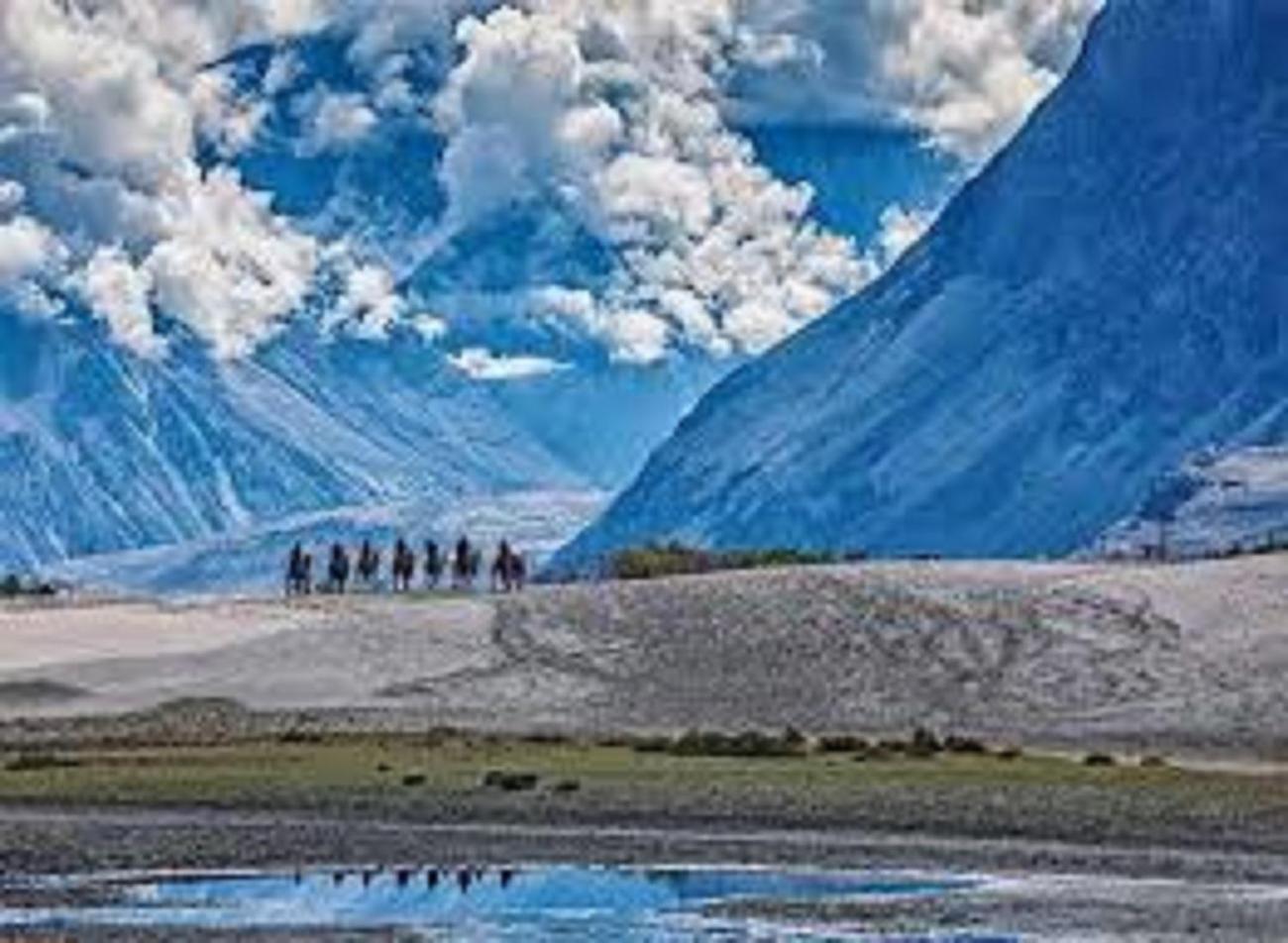 The Sky Desert ,Hunder , Nubra Hotel Charasa Luaran gambar